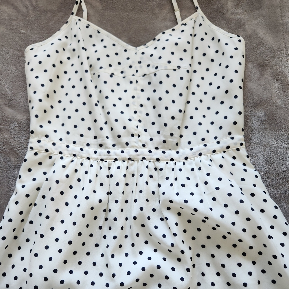 J Crew Polka Dot Summer Dress